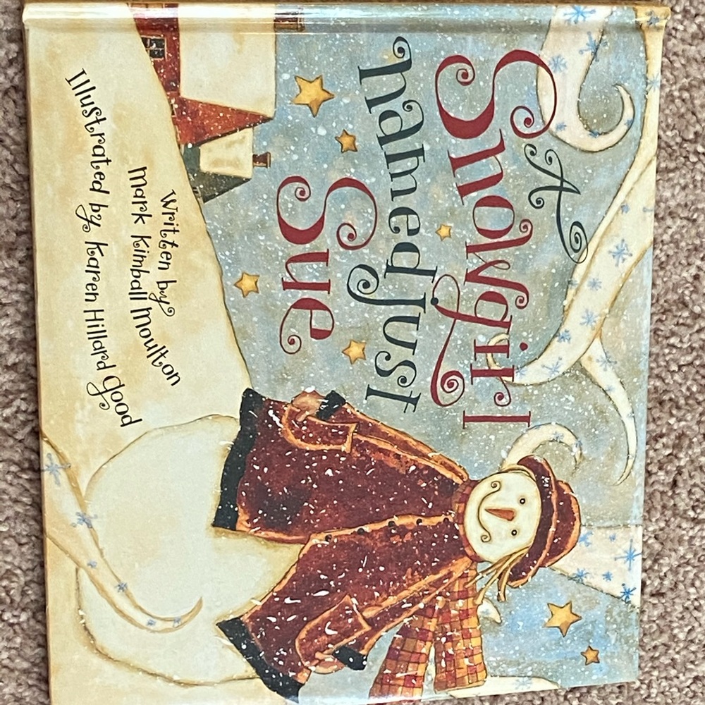 Brand new children’s book A Snowgirl named Sue